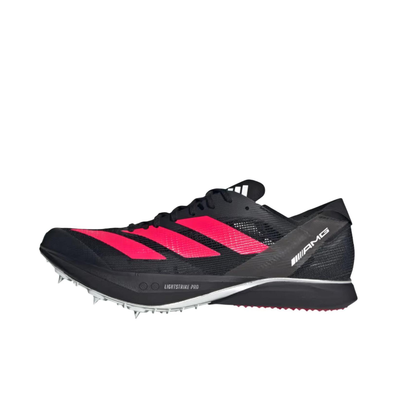 adidas adiZero Avanti 跑鞋 防滑耐磨减震碳板织物田径竞速长跑 AMG联名/黑色/红色