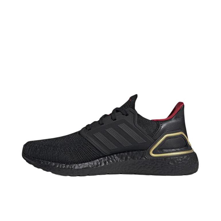 推荐商品：adidas ULTRABOOST 20 CNY 跑鞋 轻运动耐磨训练 黑色/红色