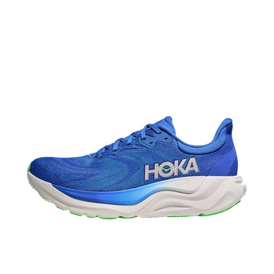 推荐商品：HOKA ONE ONE ARAHI 8 跑鞋 稳定支撑透气户外缓震 蓝色/白色