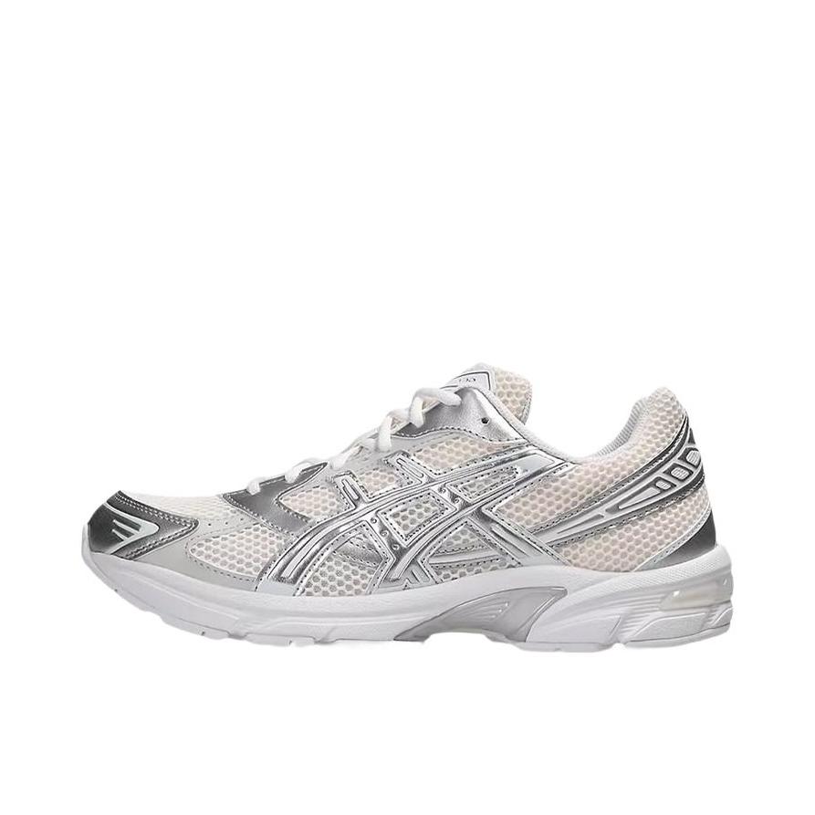 推荐商品：Asics/亚瑟士 Gel-1130 跑鞋 防滑耐磨缓震抓地织物网布透气复古马拉松短跑贴合圆头千禧风 浅灰色/银色/白色