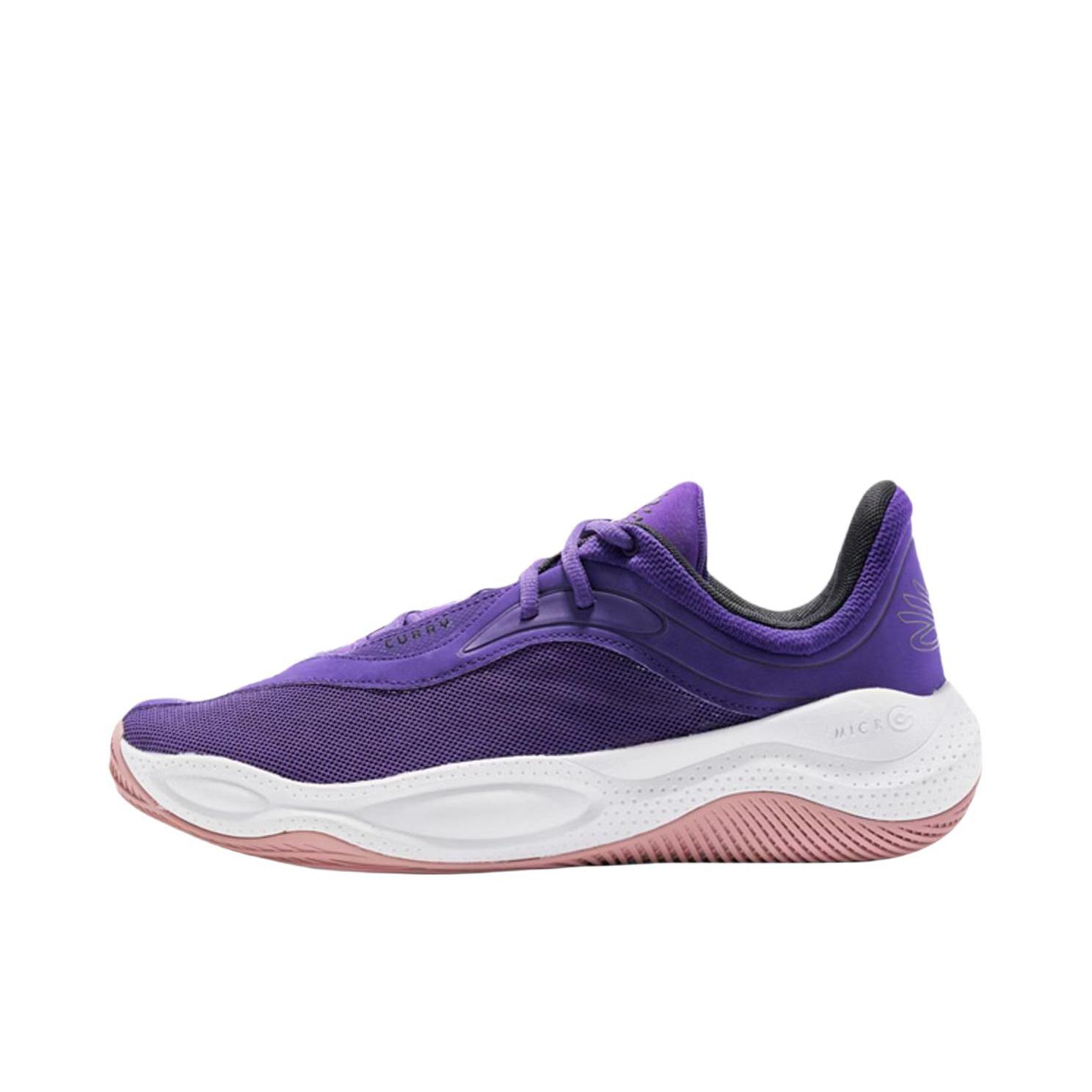 推荐商品：Under Armour/安德玛 CURRY Splash 25 AP 库里 缓震 运动 篮球鞋 紫色/白色
