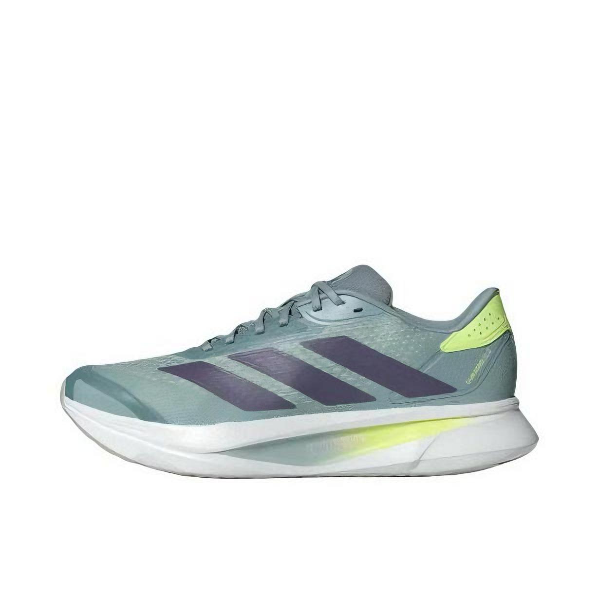 推荐商品：【520礼物】adidas Adizero Sl 2 跑鞋 轻便缓震支撑马拉松闪充长跑备赛体测训练防滑竞速贴合 绿色/羽白色