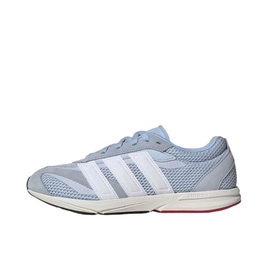 推荐商品：adidas LIGHTBLAZE LP 跑鞋 休闲轻运动耐磨轻便舒适百搭缓震轻量训练织物支撑 蓝色