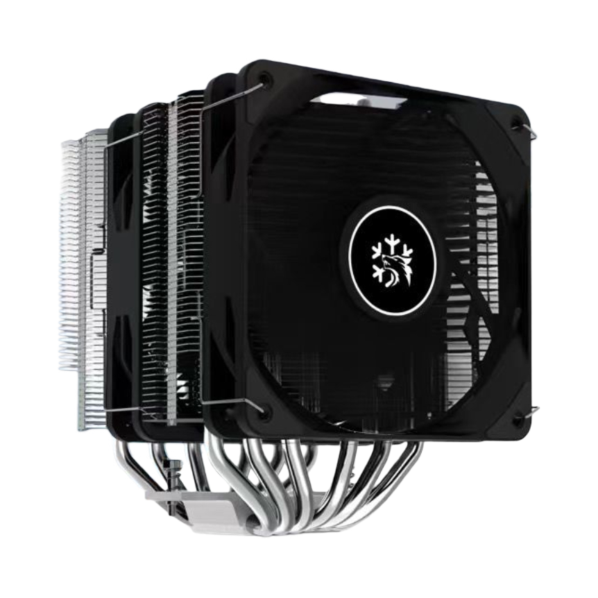 推荐商品：雪族 RS06A CPU风冷散热器 逆重力热管 回流焊精雕铜底