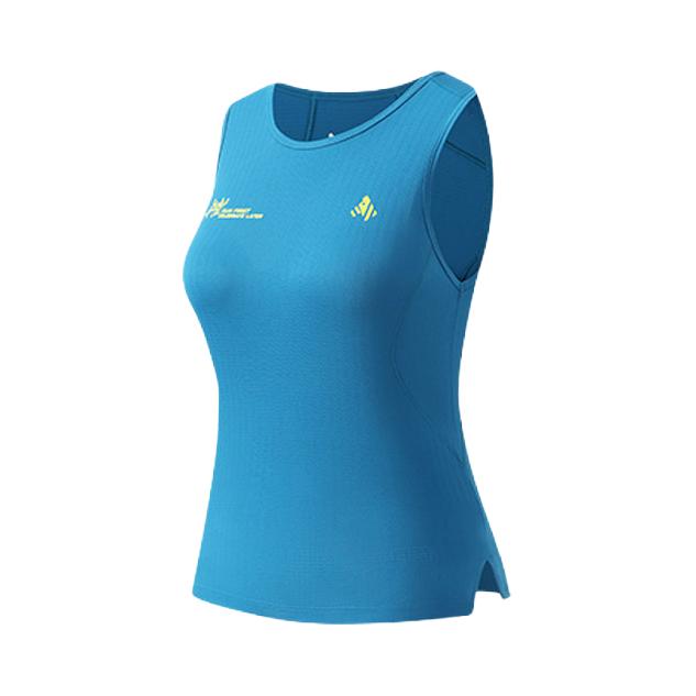 推荐商品：laima/莱马 速干无袖薄款背心 5629 海港蓝/女