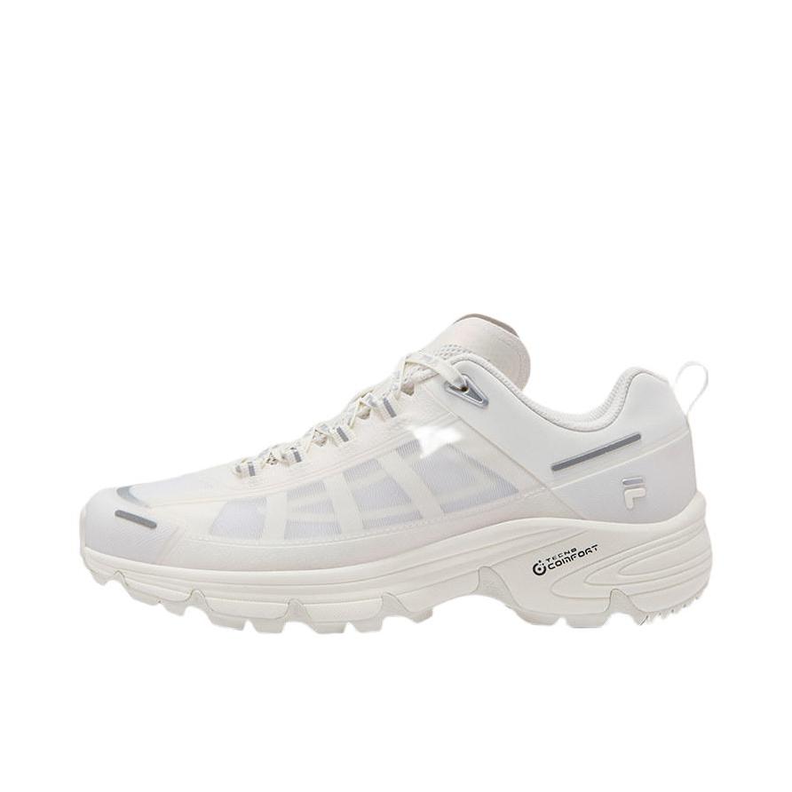 推荐商品：FILA/斐乐 COMO X. 登山鞋 户外鞋 透气网纱运动休闲 女款/椰浆白