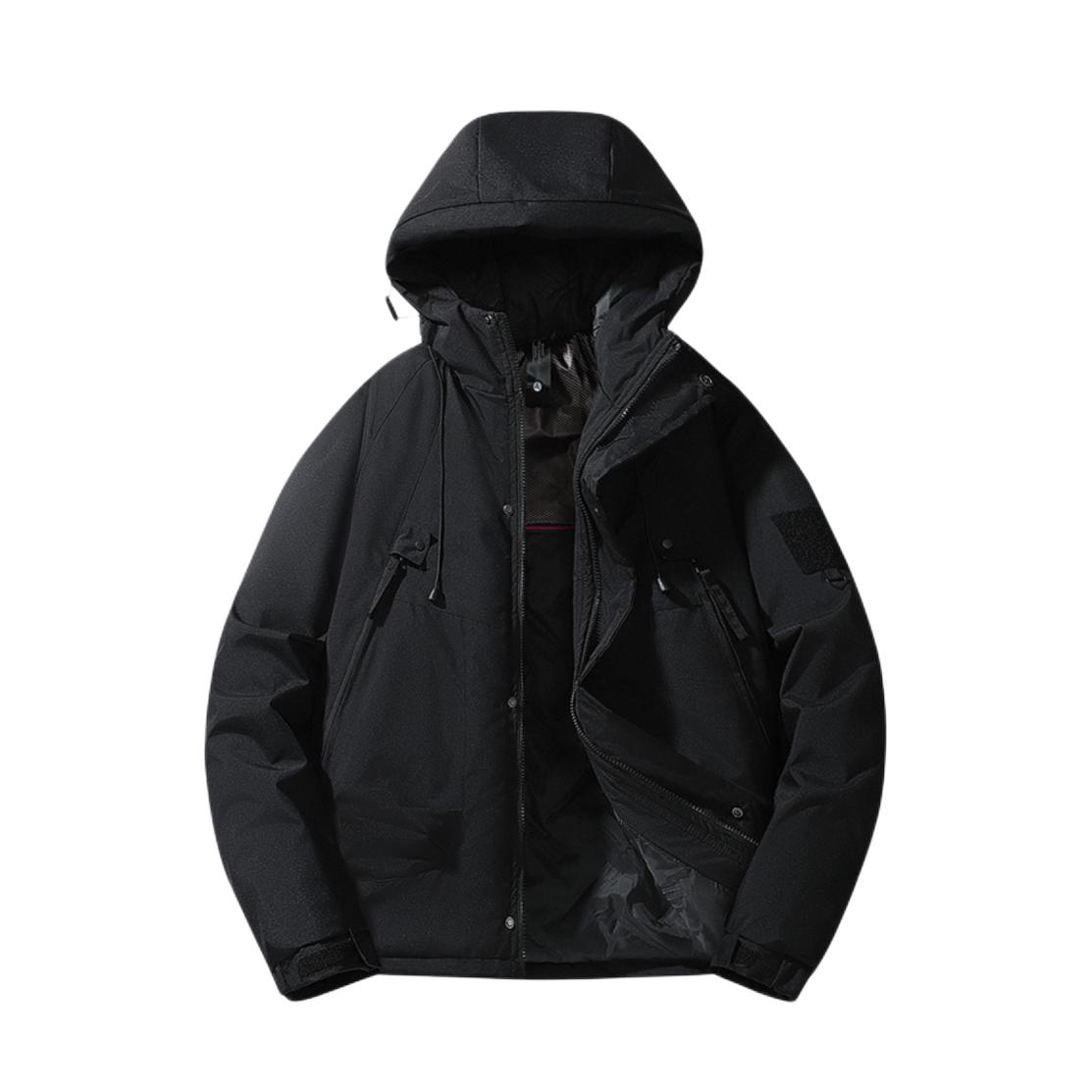推荐商品：PASOK 防风防水机能多口袋冲锋衣 SF-CJB-J90 黑/升级版