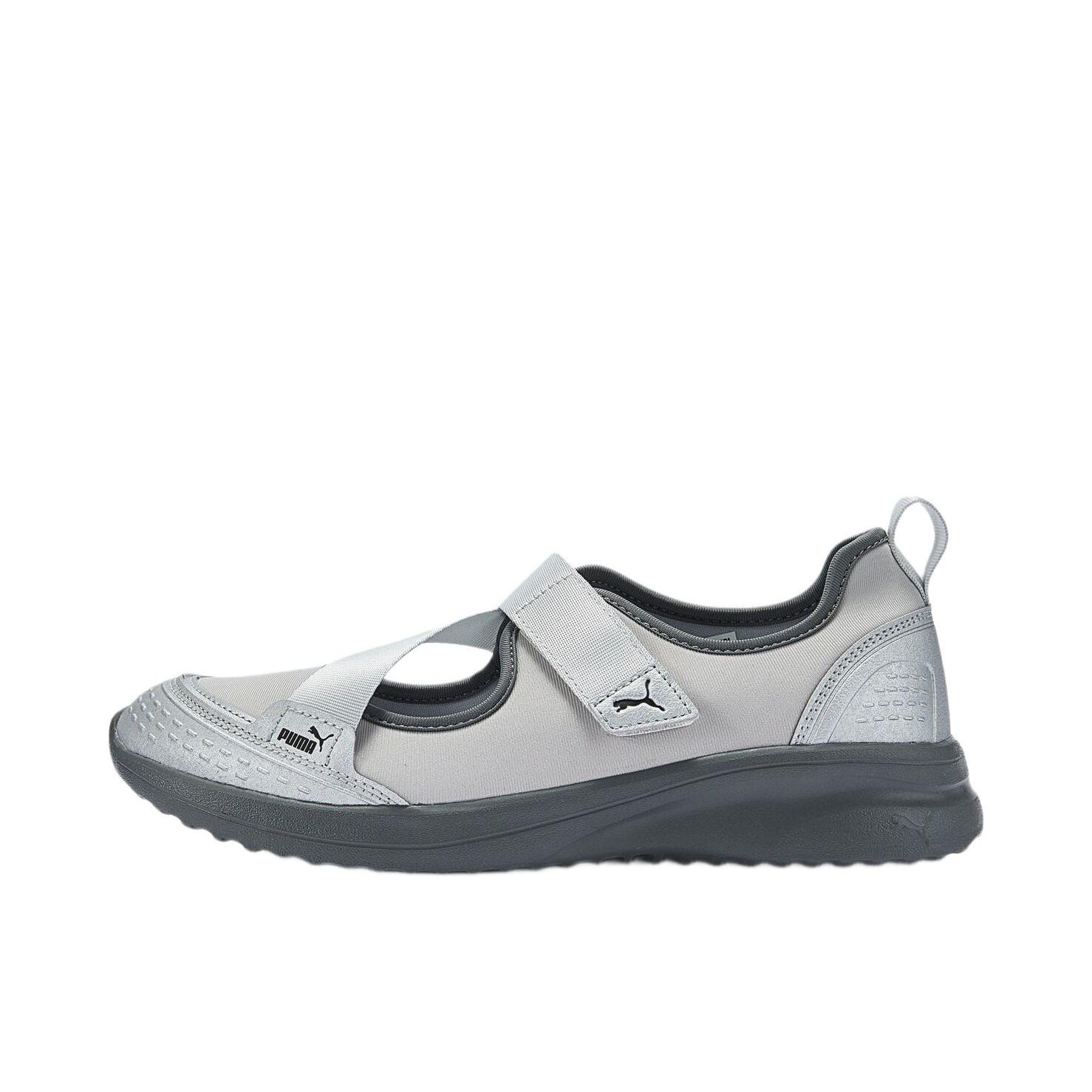 推荐商品：Puma/彪马 ADELINA 运动休闲鞋 透气魔术贴玛丽珍 女款/灰色/银色/深灰色