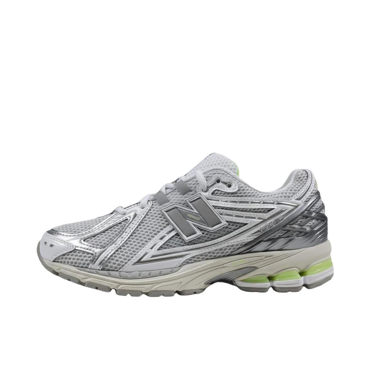 推荐商品：New Balance 1906R 跑鞋 网面透气防滑耐磨轻便复古防水运动贴合 D宽/银色/珍珠白