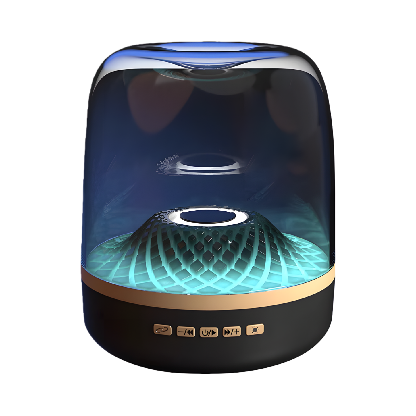 推荐商品：朋克先森 琉璃四代 室内桌面 蓝牙音箱 钻石矩阵灯效 澎湃低频