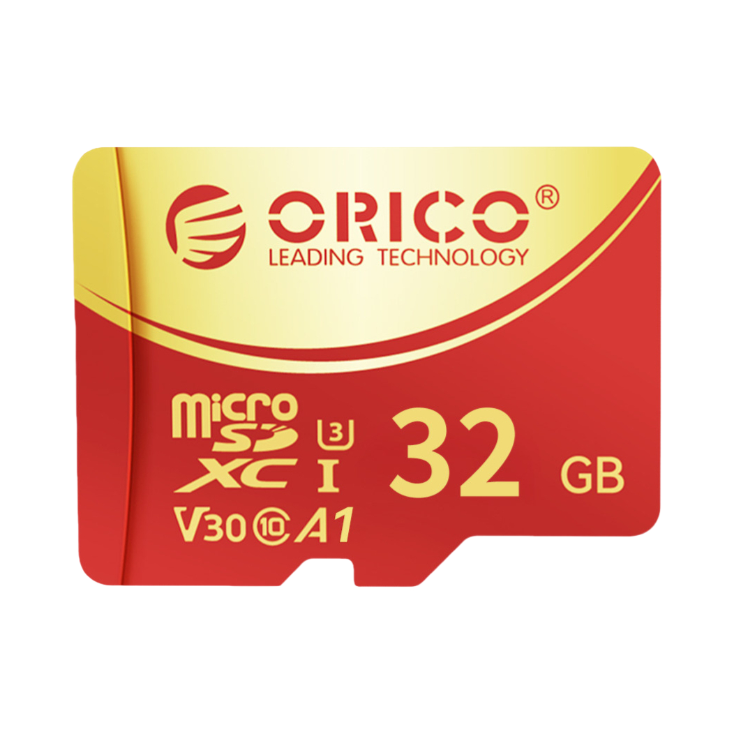推荐商品：ORICO/奥睿科 TF内存卡 适用运动相机Action/大疆pocket3 CLASS10 U3 V30 A1 A2 红金系列 F3