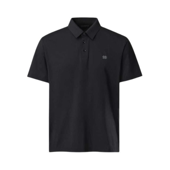 推荐商品：KOLON SPORT/可隆 合身短袖Polo衫 TLTCM26521 黑