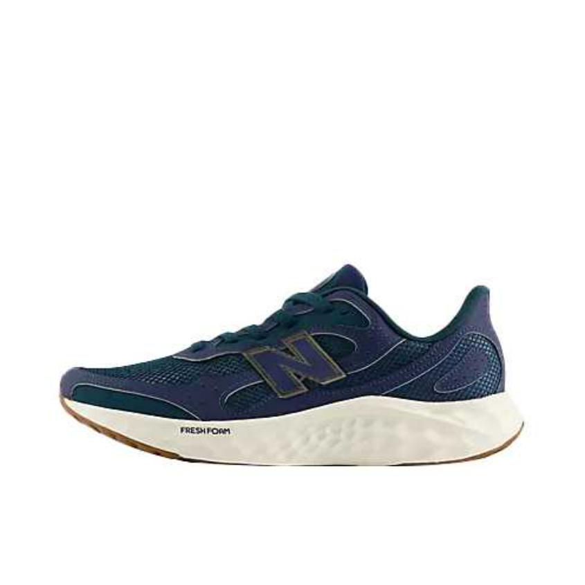 推荐商品：New Balance Fresh Foam Arishi v4 跑鞋 防滑支撑耐磨网布透气缓震轻便舒适圆头织物防水马拉松耐穿 D宽/海军蓝/美杜莎绿/裙带菜绿