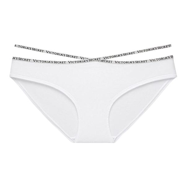 推荐商品：Victoria's Secret/维多利亚的秘密 2026SS 棉质低腰性感女士内裤 55000015 白