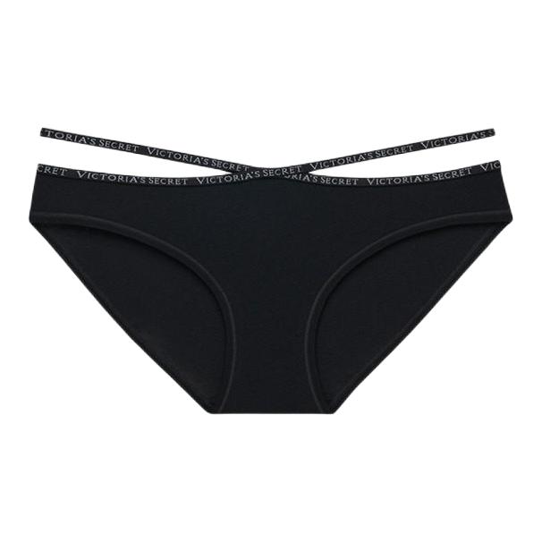 推荐商品：Victoria's Secret/维多利亚的秘密 2026SS 棉质低腰性感女士内裤 55000015 黑曜石