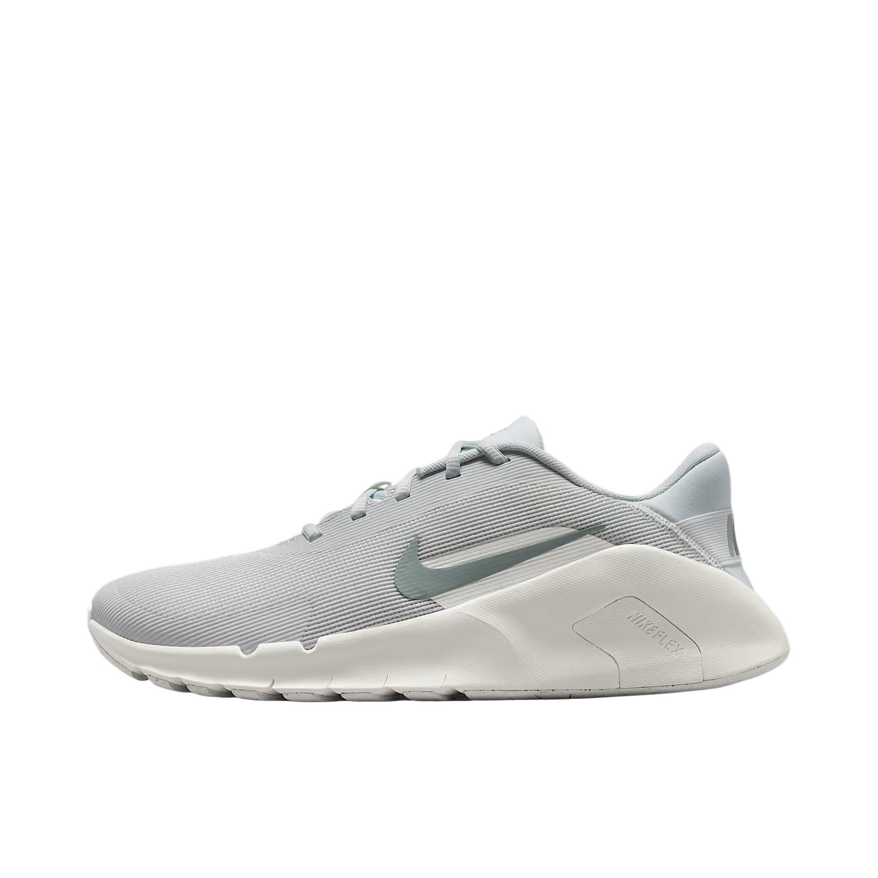 推荐商品：Nike Flex Train 跑鞋 时尚潮流支撑耐用轻便贴合 米白/帆白/山峰白/浮石灰