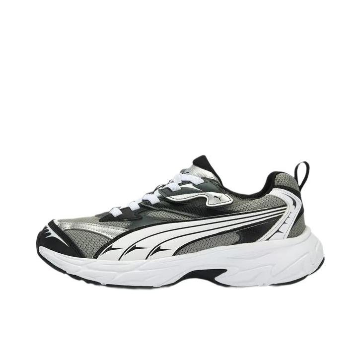 推荐商品：Puma/彪马 Morphic 运动休闲鞋 防滑耐磨轻便网面透气舒适百搭复古圆头 大童/烟灰色/白色/黑色