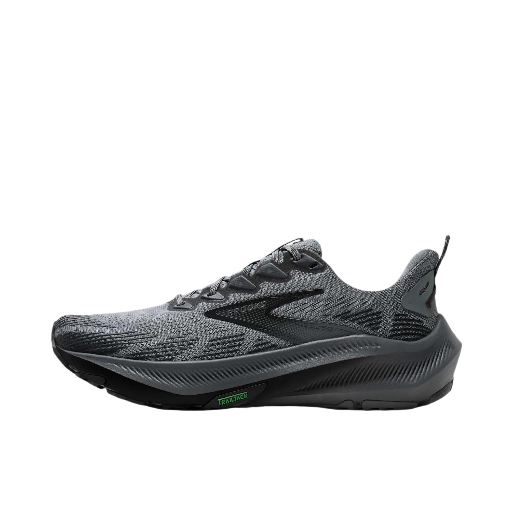 推荐商品：Brooks/布鲁克斯 Ghost Trail 越野跑鞋 百搭圆头透气舒适 灰色