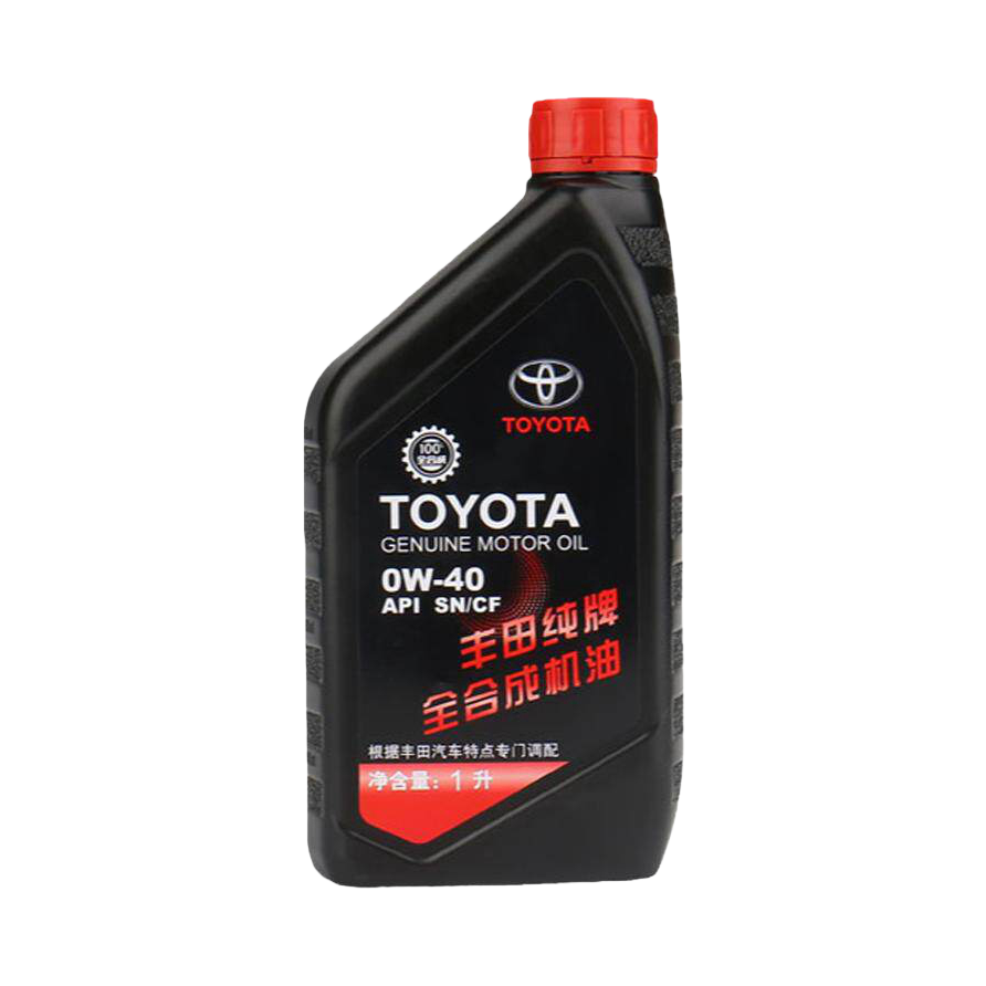 推荐商品：TOYOTA/丰田 纯牌系列 08880-83991 0W-40 SN 静音 全合成 机油