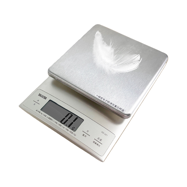 推荐商品：TANITA/百利达 KD-321 电子厨房健康秤 平整称量 自动关机