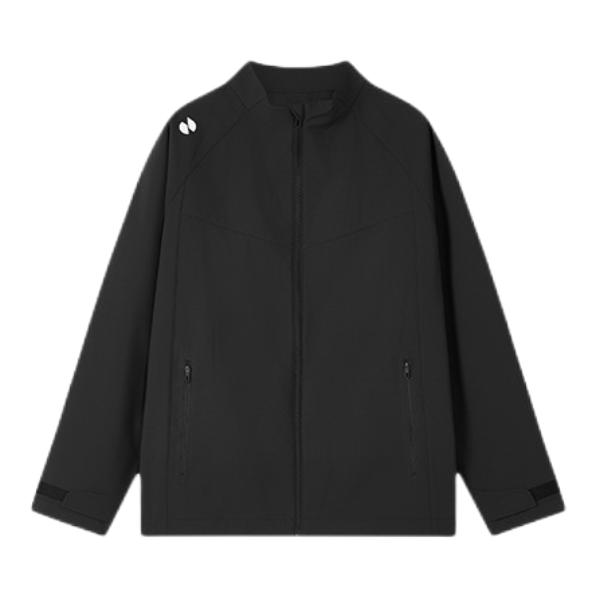推荐商品：hotsuit 保暖防风防泼水梭织长袖风衣 H1522005 矿物黑