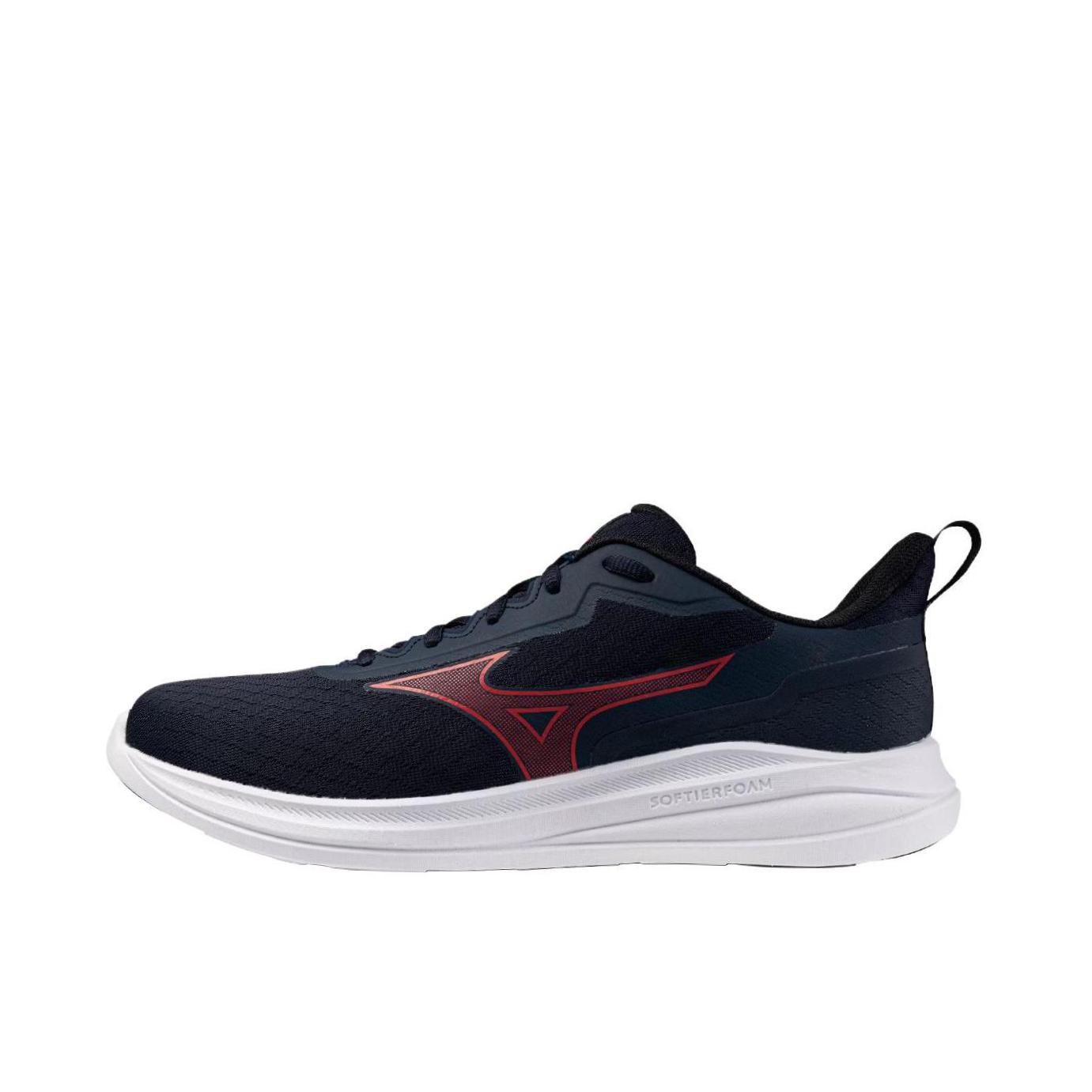 推荐商品：Mizuno/美津浓 Esperanzer 2 防滑 低帮 圆头 平跟 跑鞋 蓝色/红色