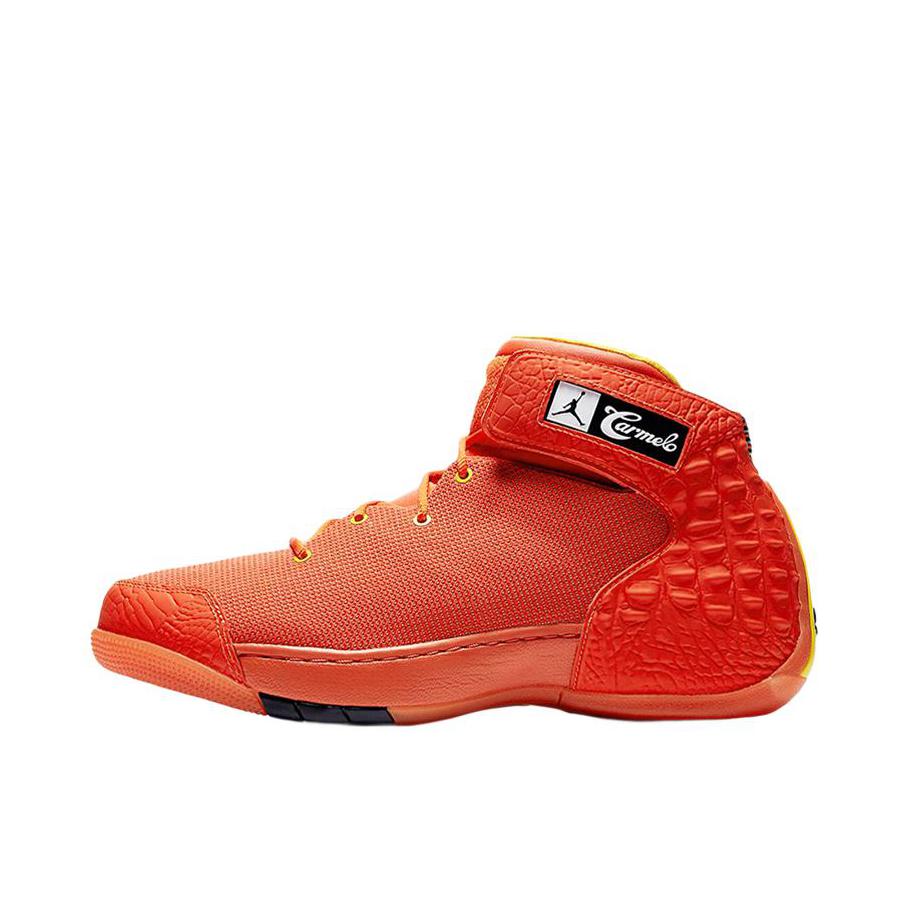 推荐商品：Air Jordan Melo M1.5 安东尼 篮球鞋 复古减震耐磨支撑魔术贴 Team Orange 橘红