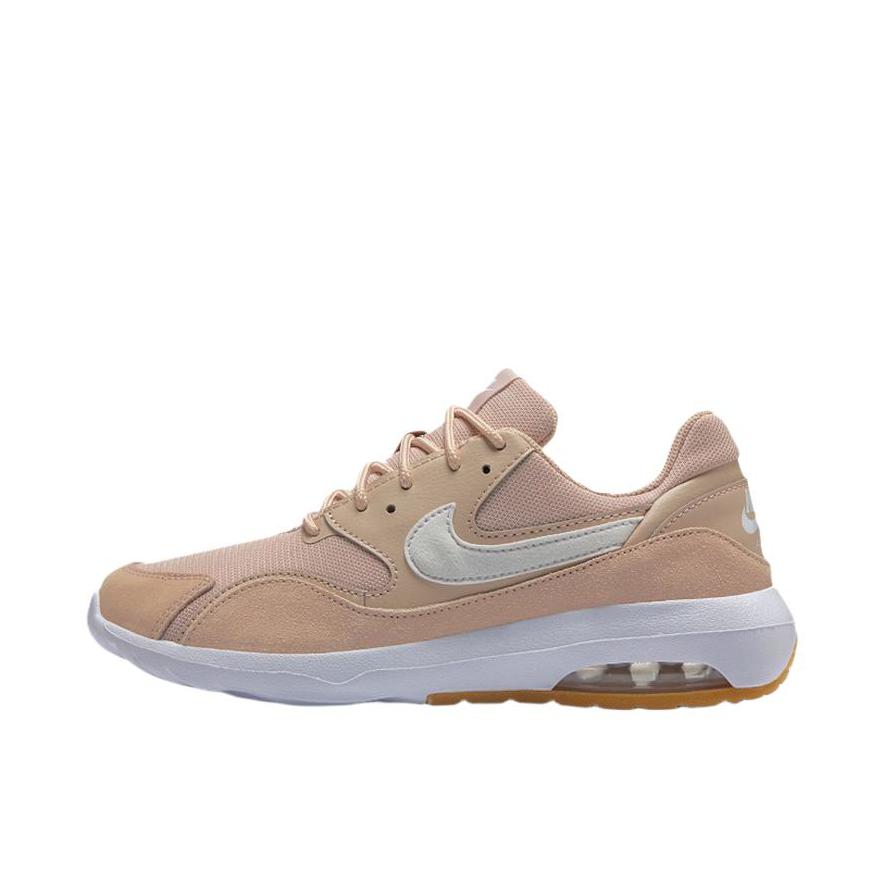 推荐商品：Nike Air Max Nostalgic 运动休闲鞋 舒适耐磨防滑轻便透气复古织物气垫 茶色/粉色