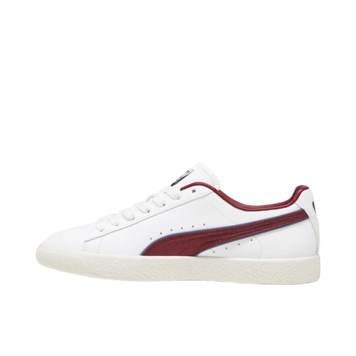 推荐商品：Puma/彪马 Clyde Chess 板鞋 防滑耐磨 白色/红色