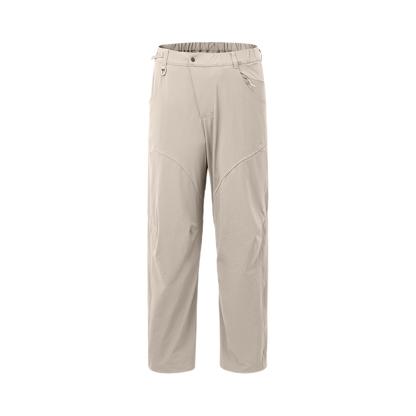 推荐商品：overcontour/等线 耐磨防泼透气运动长裤 R43U0105 麦灰