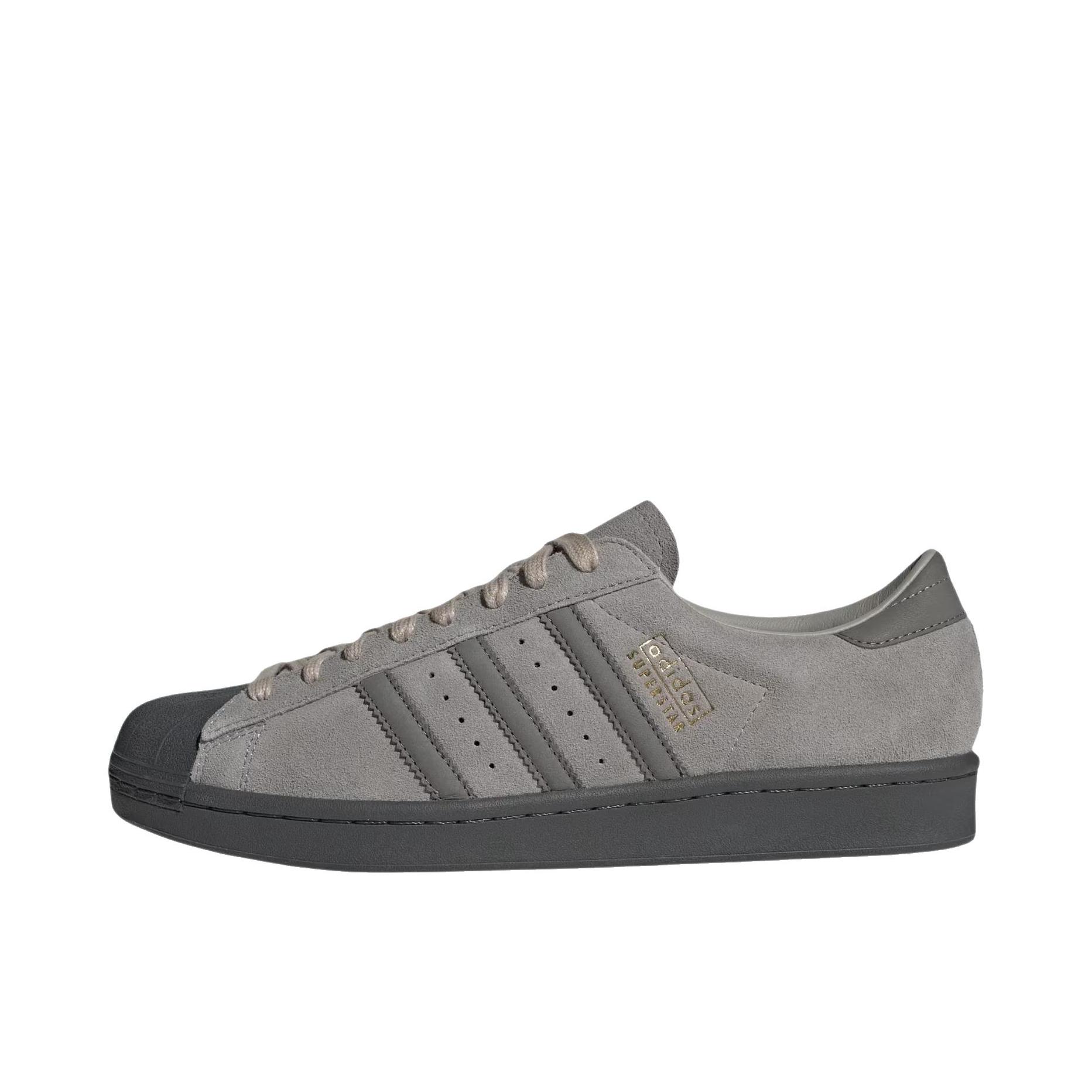 推荐商品：adidas Originals Superstar Vintage 板鞋 复古圆头系带 灰色