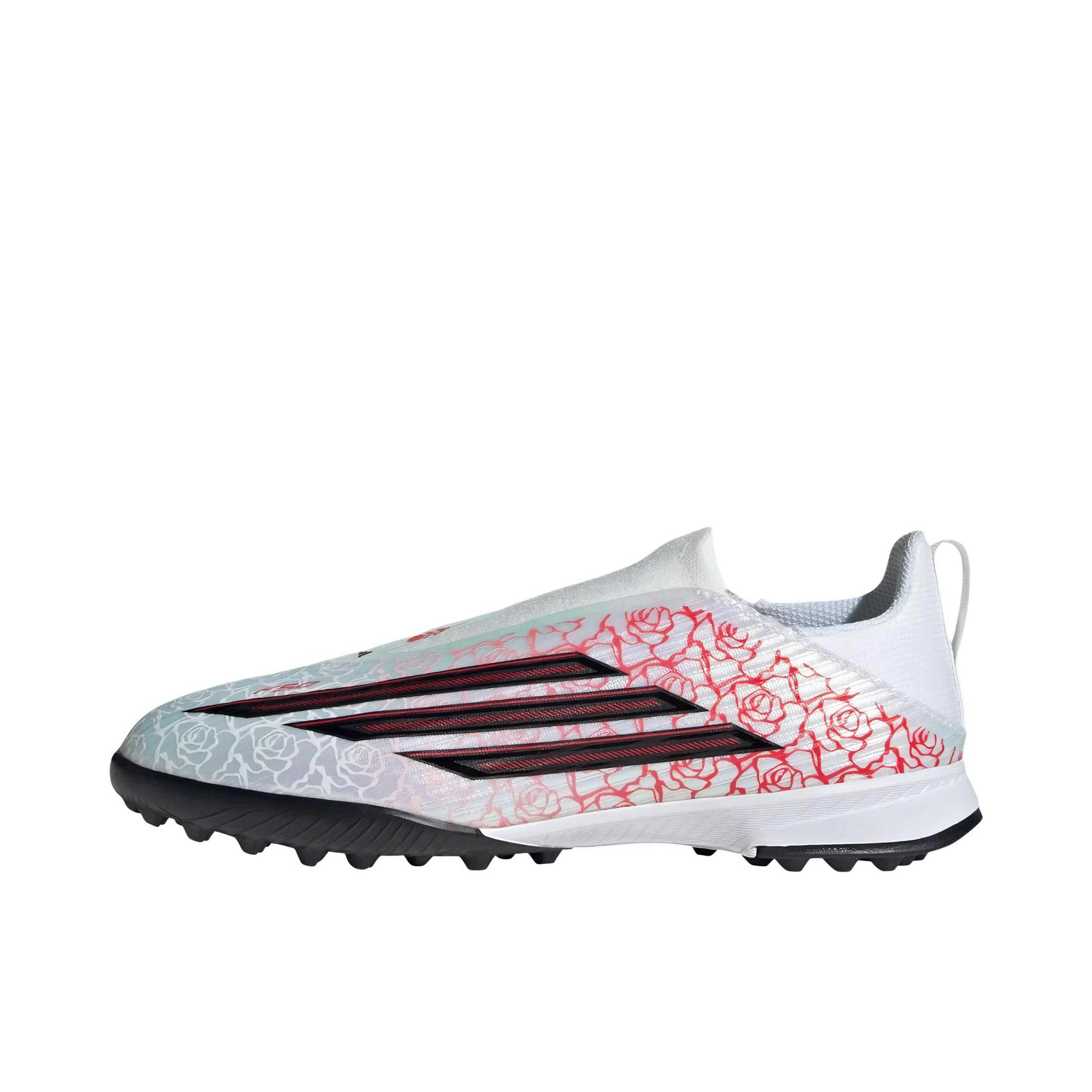 推荐商品：adidas F50 Pro TF 足球鞋 次顶级胶质碎钉人造草地室外硬地缓震 大童/云白色