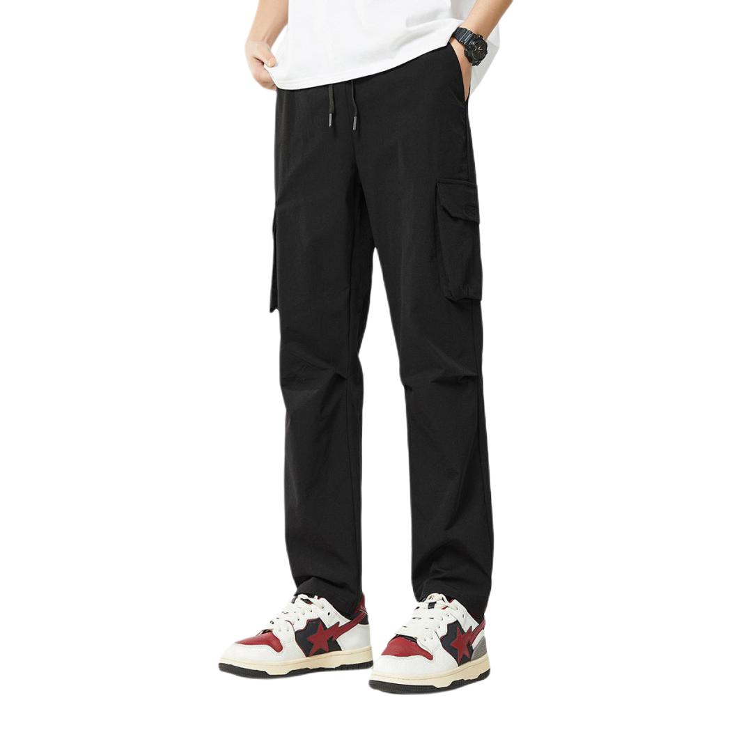 推荐商品：7 For All Mankind 系带多口袋褶皱工装裤 S7F1DD04801 黑