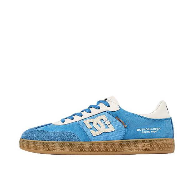 推荐商品：DC Shoes/DC Shoes TRUX 板鞋 美式复古真皮耐磨 钻石蓝