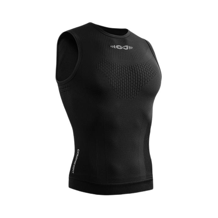 推荐商品：golovejoy/高乐捷 吸湿排汗速干无缝背心 GOLOVEJOY-JS01 经典黑