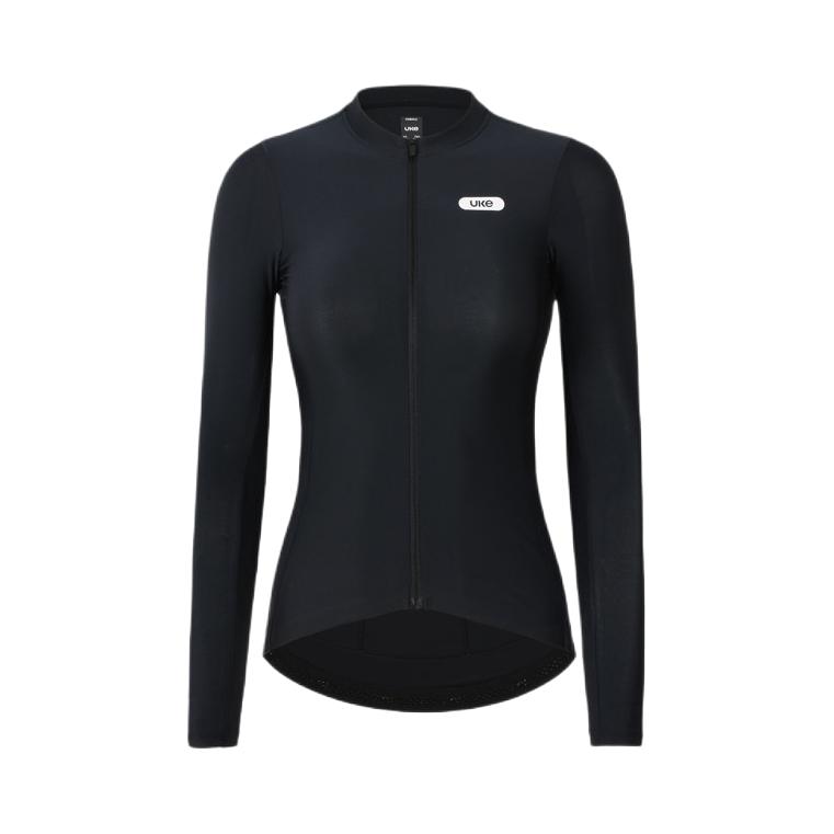 推荐商品：UKE 速干透气紧身骑行服 女装 UCJLS015B 黑/长袖
