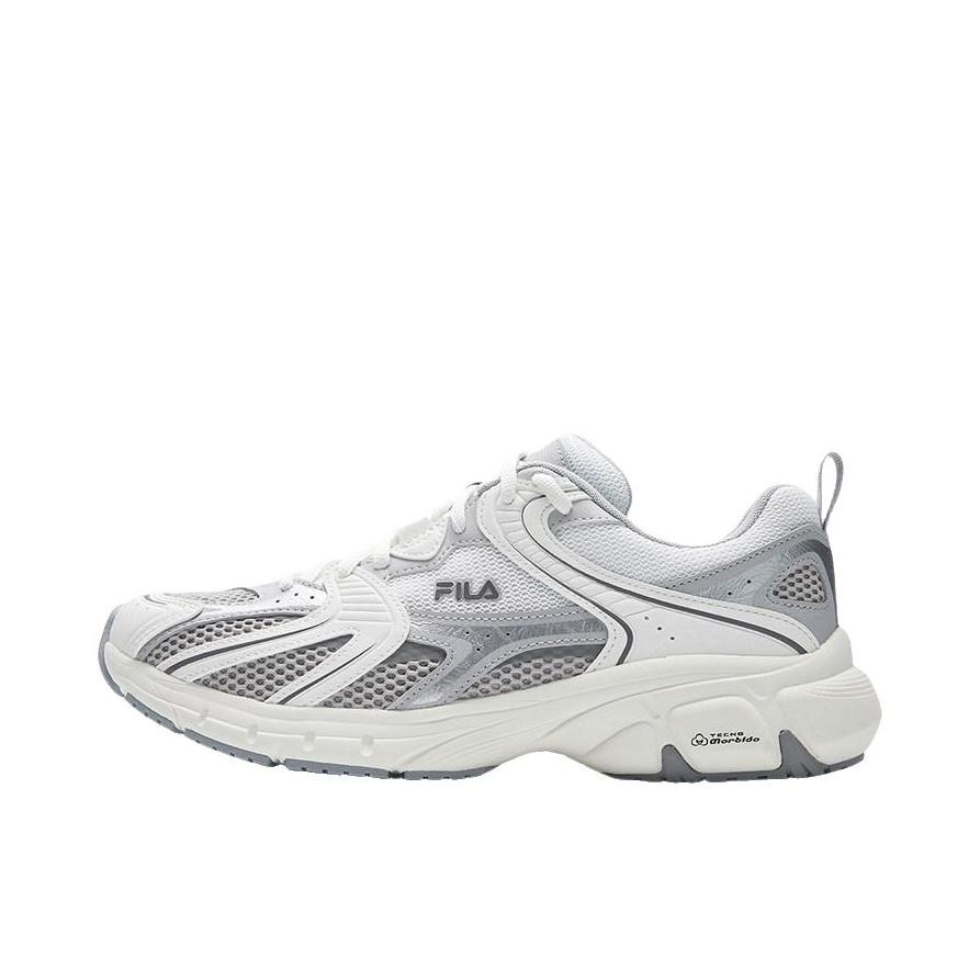 推荐商品：FILA/斐乐 Mattrun 闪电鞋 运动休闲鞋 复古缓震 星白色/鸽子灰