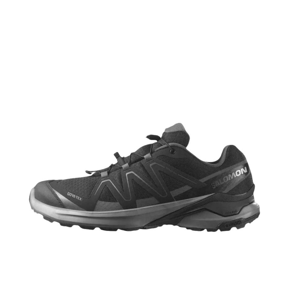 推荐商品：Salomon/萨洛蒙 Examotion GTX 徒步鞋 户外鞋 舒适圆头厚底耐磨 黑色