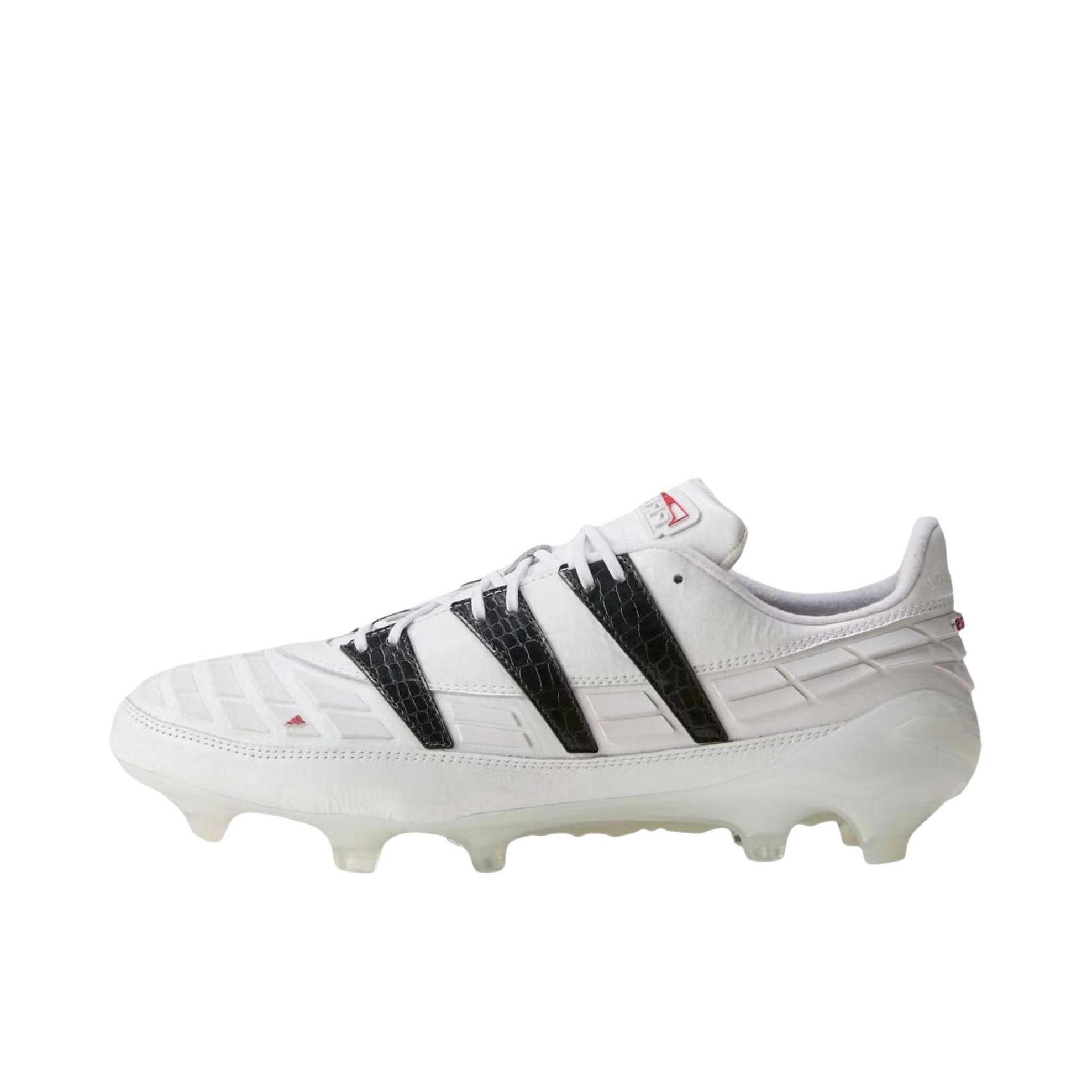 推荐商品：adidas PREDATOR 94 FG 足球鞋 系带厚底圆头百搭 白色/黑色