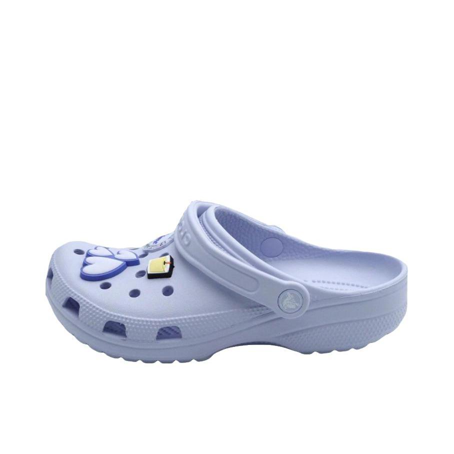 推荐商品：Crocs/卡骆驰 凉鞋 百搭厚底一脚蹬 357143 浅紫色