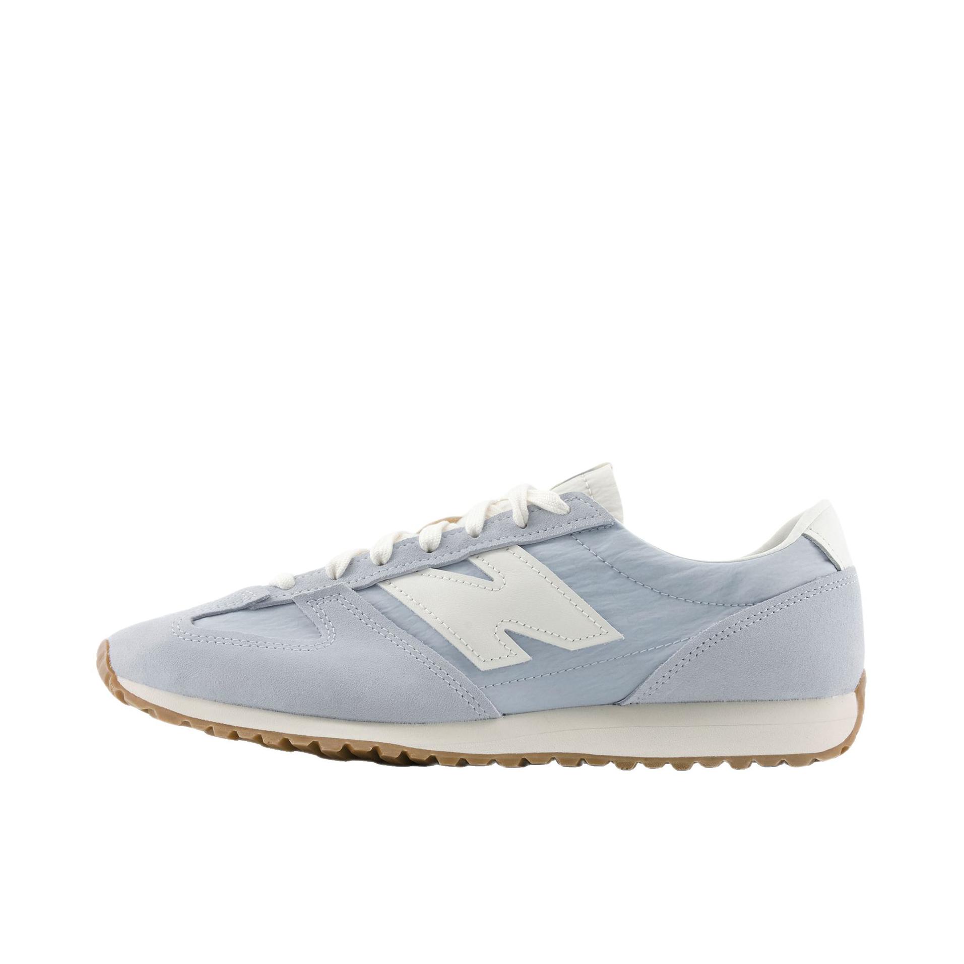 推荐商品：New Balance 471 跑鞋 复古薄底运动低帮贴合支撑 D宽/蓝色/白色
