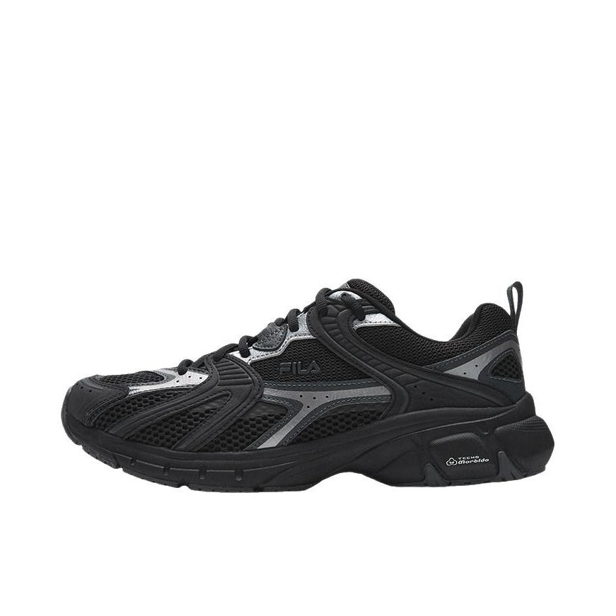 推荐商品：FILA/斐乐 Mattrun 闪电鞋 运动休闲鞋 复古缓震 黑色/影黑灰