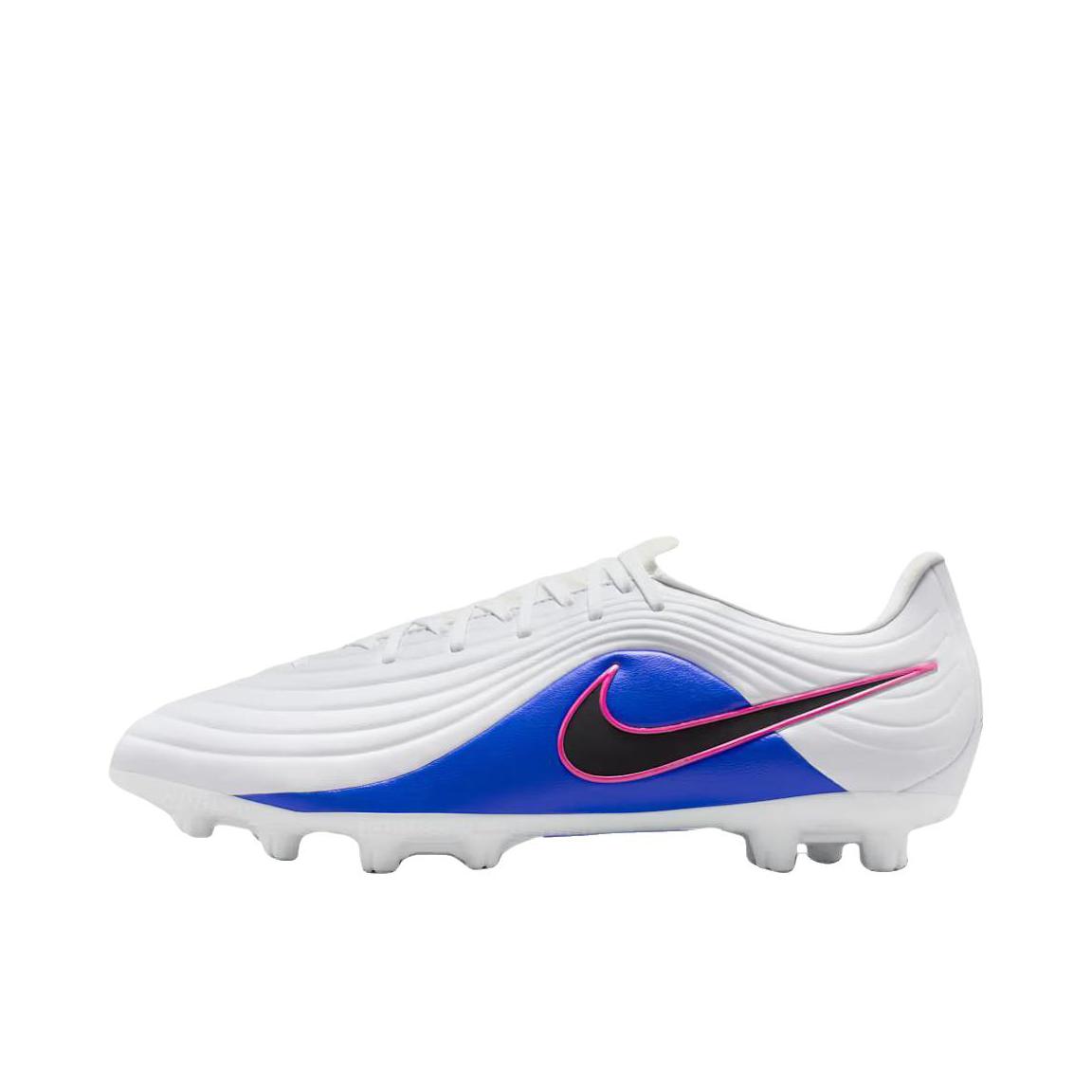 推荐商品：Nike Tiempo Maestro ACADEMY AG 足球鞋 胶质短钉柔软耐磨人造草地 白色/蓝色/粉色