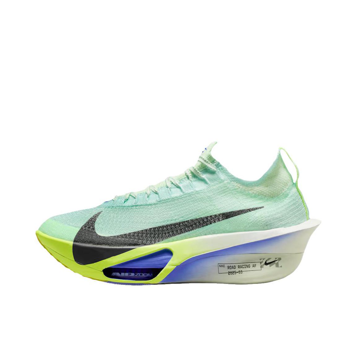 推荐商品：Nike Air Zoom Alphafly Next% 3 跑鞋 碳板气垫回弹马拉松竞速包裹性耐用 绿色