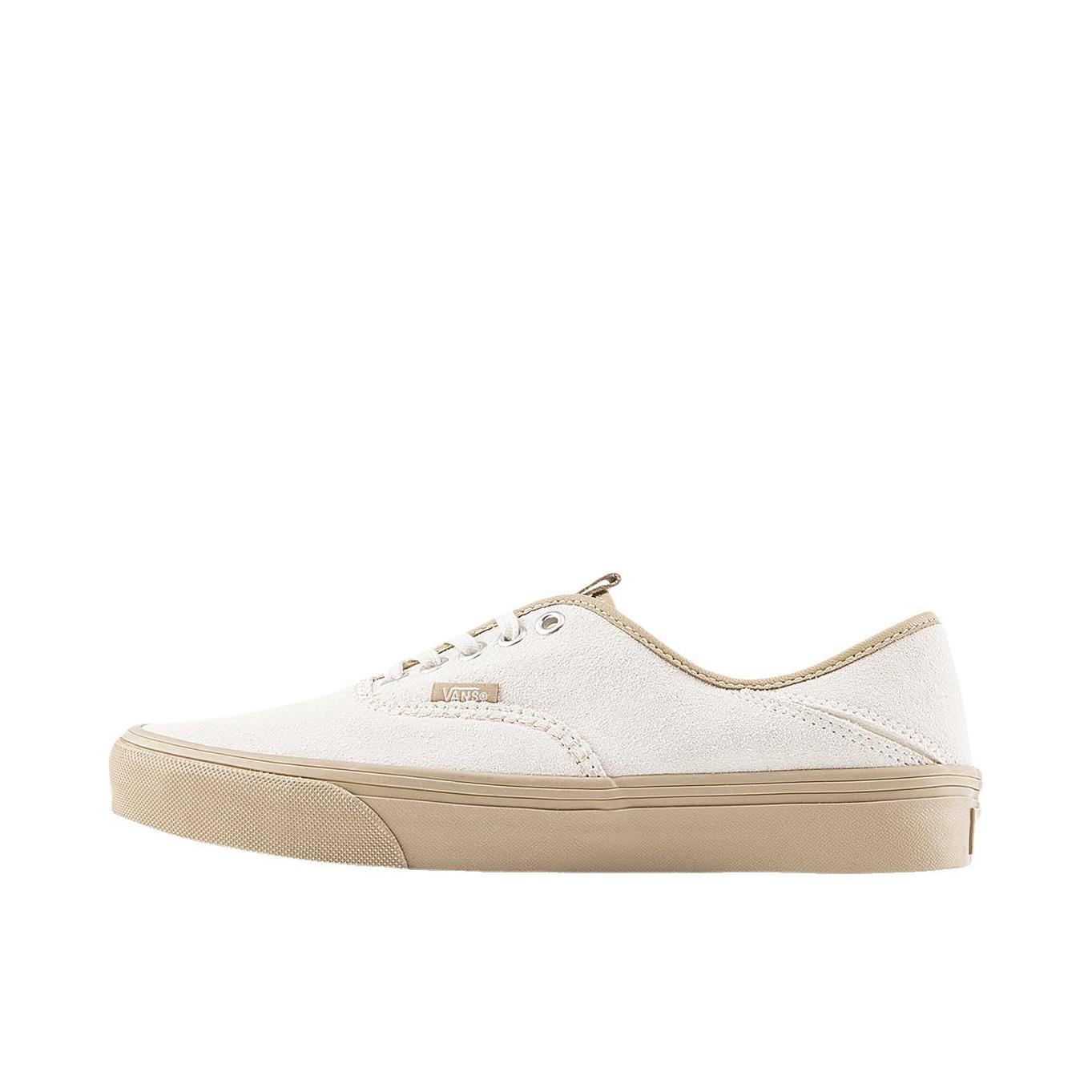 推荐商品：Vans/范斯 Authentic Kickdown 2.0 帆布鞋 舒适防滑系带 米色/白色