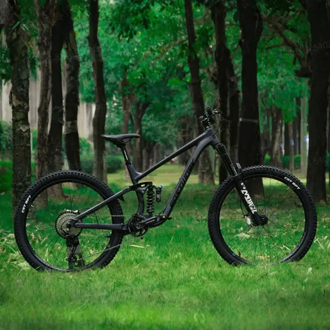 推荐商品：FASTWORK/法斯特 B2 禧玛诺 多速别 铝合金 四连杆 减震 软尾 速降 山地车