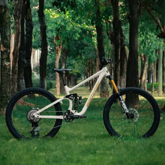 推荐商品：FASTWORK/法斯特 B2 禧玛诺 多速别 铝合金 四连杆 减震 软尾 速降 山地车