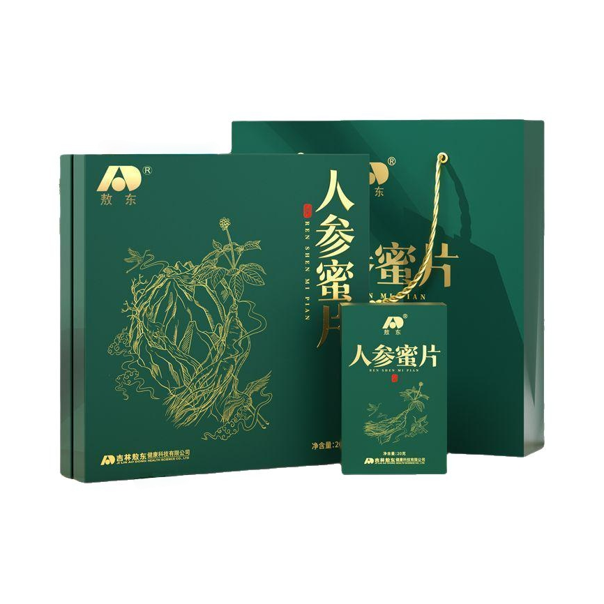 推荐商品：敖东 人参蜜片 礼盒装