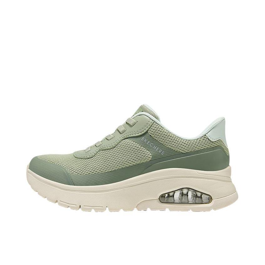 推荐商品：Skechers/斯凯奇 运动休闲鞋 女士轻质缓震青年 177798 女款/薄荷绿