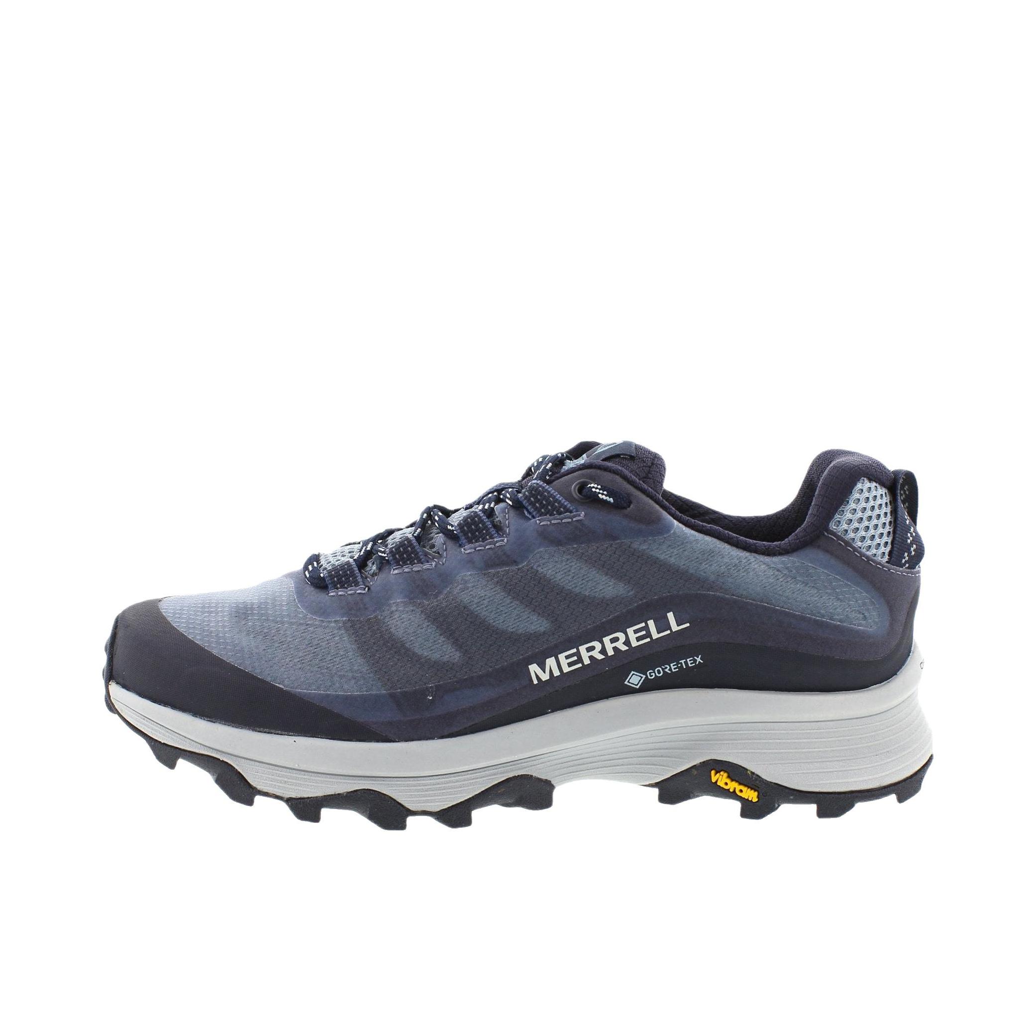 推荐商品：迈乐 Moab Speed Gore-Tex 百搭 防滑 耐磨 低帮 户外鞋 男款/深蓝色/黑色